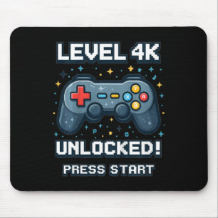 Barn 4k Pojkar Ck Till Skolan Retro Gamer 4k Upplå Musmatta
