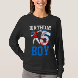 Barn 5 år gamla baskiska möbler 5:e födelsedagsdel t shirt