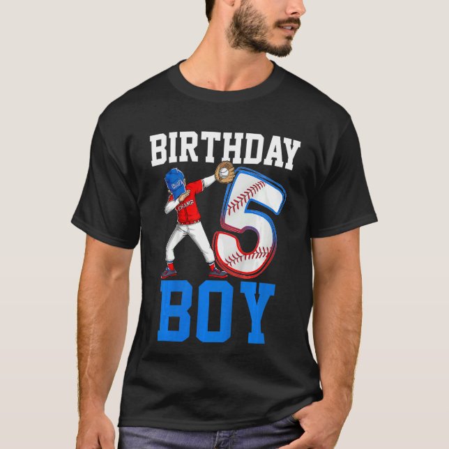 Barn 5 år gamla baskiska möbler 5:e födelsedagsdel t shirt (Framsida)