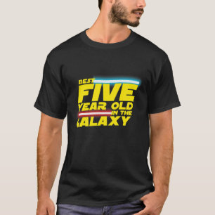 Barn 5 år gammal 5:e Födelsedagsfesten bäst i spel T Shirt