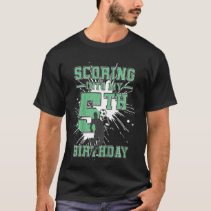 Barn 5 år gammal i min 5:e födelsedagskalas t shirt