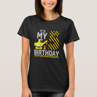 Barn 5 år gammal pojke Det är min femte födelsedag T Shirt