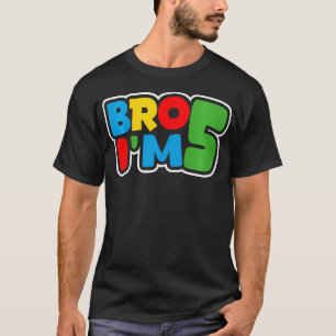 Barn 5:e födelsedag Sjarr Bro Im 5-åring fyra T Shirt