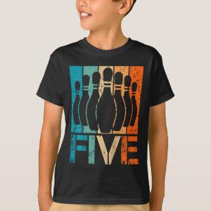 Barn 5: e födelsedagen 5 år gammal födelsedagstong t shirt