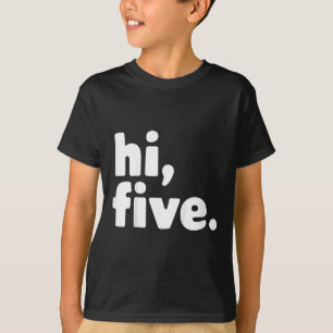 Barn, 5:e Födelsedagsfesten, 5 år gamla T Shirt