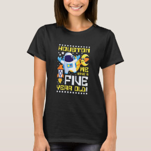 Barn 5:e födelsedagshus Vi har fem år T Shirt