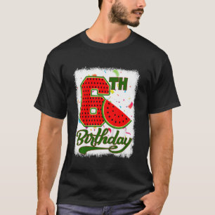 Barn 6 år Gamla vattenmelon Tropiska frukter 6e B T Shirt