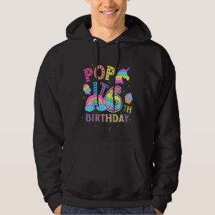 Barn 6e födelsedag, sex års paus i Party för gir Hoodie