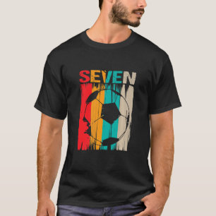 Barn 7 Åldersdag Sjunde 7:e-födelsen T Shirt