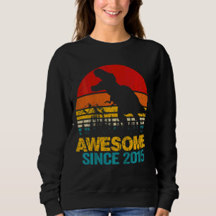 Barn 7 år gammal dinosauer Fantastisk sedan 2015 7 T Shirt