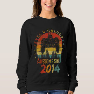 Barn 8 år gammal pojknivå 8 olåst Fantastisk 2014 T Shirt