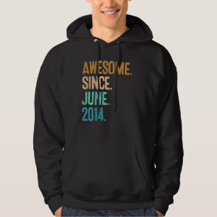 Barn 8-årsdagen Fantastisk sedan juni 2014 Hoodie