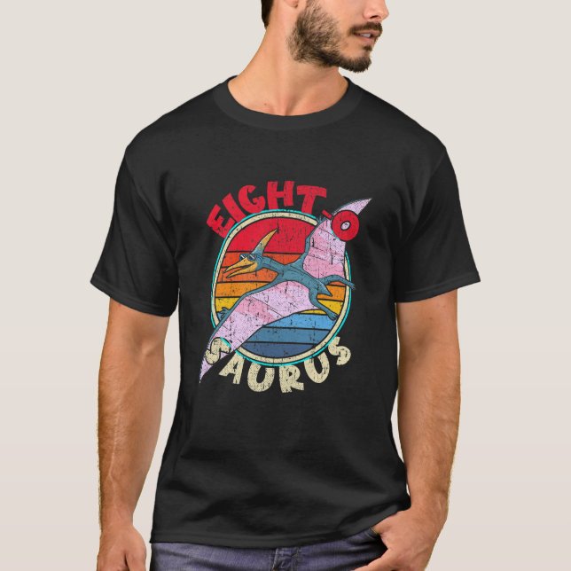 Barn 8:e födelsedag 8:e födelsedag 8 O Saurus Pter T Shirt (Framsida)