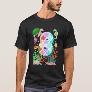 Barn 8:e födelsedag Fisk Tetra Aquarium Underwater T Shirt