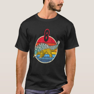 Barn 8:e födelsedagen I Ankylosaurus Magniventris T Shirt