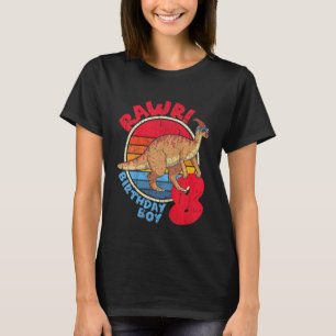 Barn 8:e födelsedagen i Rawr! Parasaurolophus I T Shirt