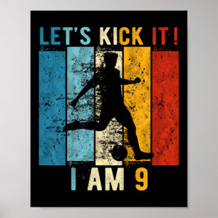 Barn 9:e födelsedag - 9-årsdag B Poster