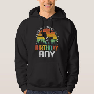 Barn 9:e födelsedag Fantastisk sedan 2013 9 år och Hoodie