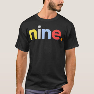 Barn 9:e födelsedagen Boy 9 Ålder 9 Nionde Tshirt T Shirt