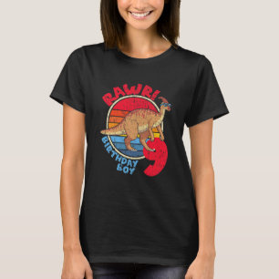 Barn, 9:e födelsedagen i Rawr! Parasaurolophus I T Shirt