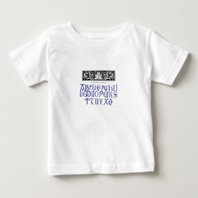 Barn Alphabet Shirt T-shirt (Framsida)