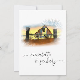 *~* Barn American Flagga QR OSA AR19 Bröllop Invit Inbjudningar