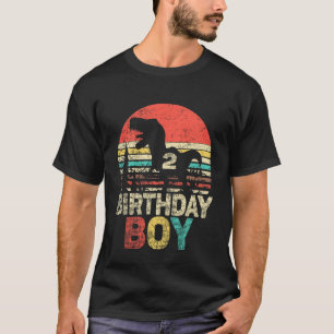 Barn Andra födelsedag 2 år Gammal andra födelsedag T Shirt