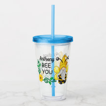 Barn Anpassa Bee You Akryl Tumbler