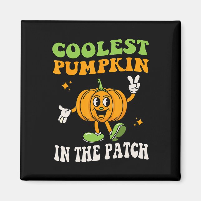 Barn är den kolaste pumpen i lappen Halloween Todd Magnet (Framsidan)