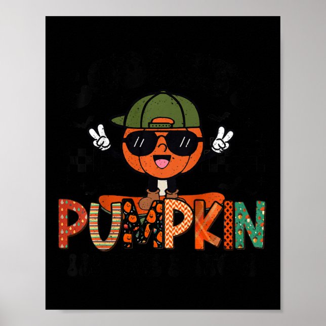Barn är den kolaste pumpen i Patch Halloween Boys  Poster (Framsidan)