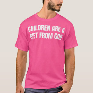 Barn är en gåva från Gud Premium T-Shirt