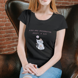 Barn är överskattade - adoptera ett katt t shirt