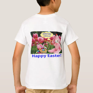 Barn är säkra. Glad påsk. alpaca/bunny T Shirt