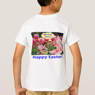 Barn är säkra. Glad påsk. alpaca/bunny T Shirt