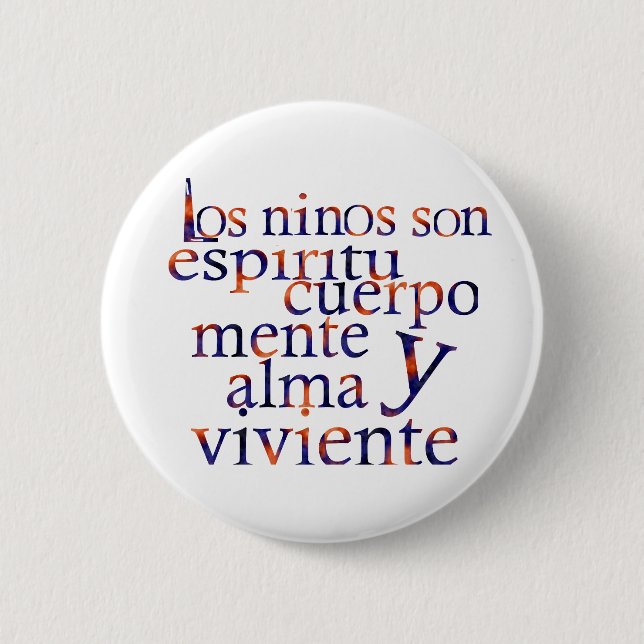 Barn är SpiritBodyMindHeartSoul Esp Knapp (Framsida)