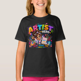 Barn Artist T-shirt | Blivande konstnärskonstälska