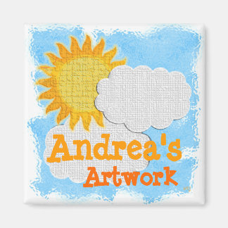 Barn Artwork (personalize) Magnet