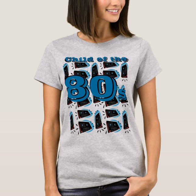 Barn av 80-talet -Framsida T-shirt (Framsida)
