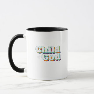Barn av Gud Vintage Kristet Inspirerande Mugg