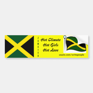 Barn av Jamaican-hett Bildekal