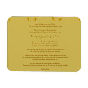 Barn av Kahlil Gibran Magnet