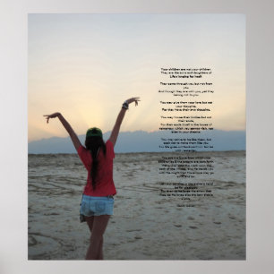 Barn av Kahlil Gibran Poster