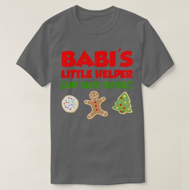 Barn Babis lilla julklapp T Shirt (Design framsida)