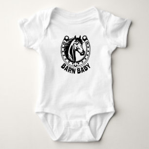 Barn Baby Horse T Shirt