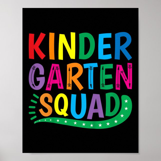 Barn Barn Förskolegänget tillbaka till skolan  Poster (Framsidan)