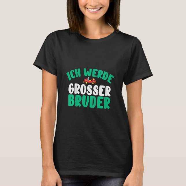 Barn Barn Storebror 2023 Pojke Syskon 1 T Shirt (Framsida)
