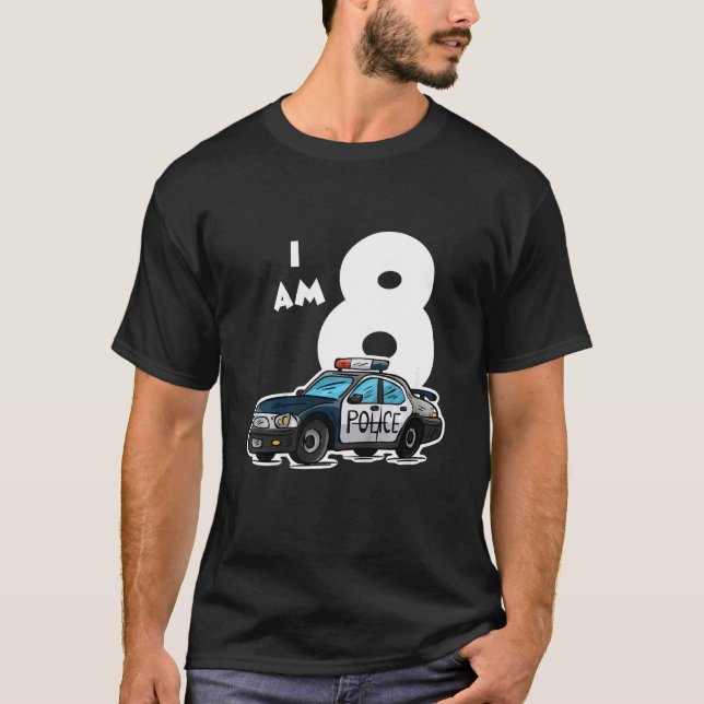 Barn Barns åttonde födelsedag Femte barnfågeln T Shirt (Framsida)