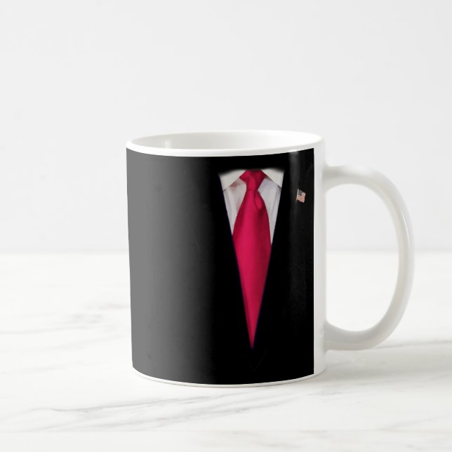 Barn Barns Trump Halloween-kostym  Kaffemugg (Höger)