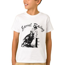 Barn Barrel Tävla T-shirt