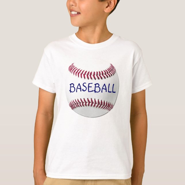 Barn, BASEBALL Shirt Tee (Framsida)